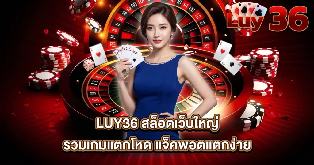 LUY36 สล็อตเว็บใหญ่ รวมเกมแตกโหด แจ็คพอตแตกง่าย